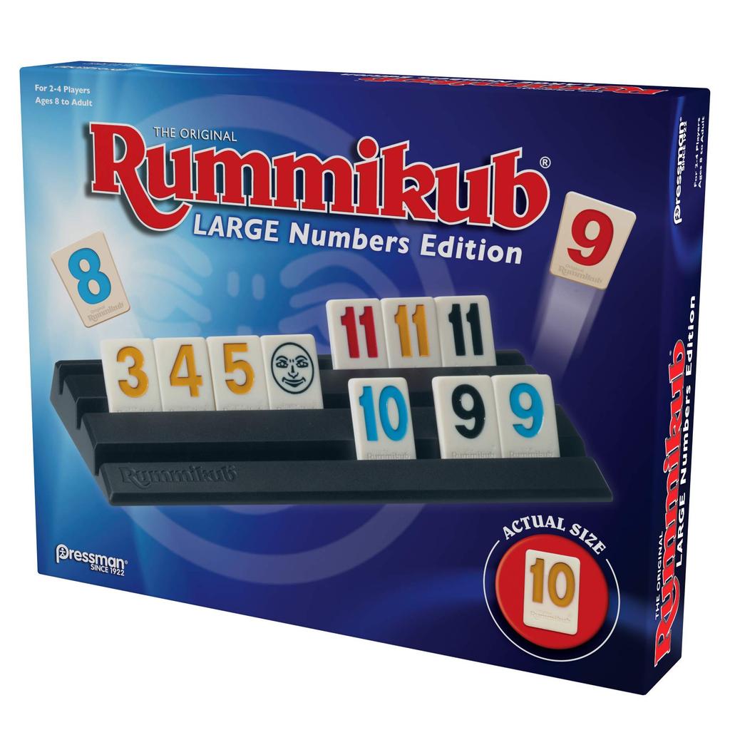 Gra planszowa Rummikub Edycja Duże Liczby