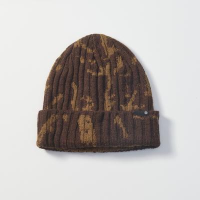 Ellimeonteu High Bigfoot Ribbed Knit Beanie (Mf31Kb013Czd)