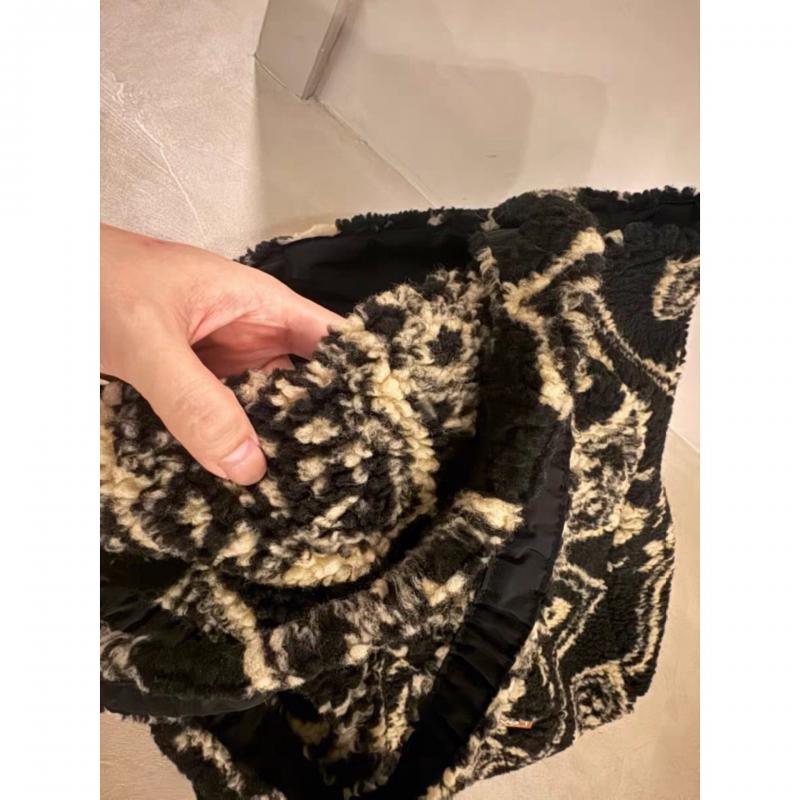 Fall Winter New Wool Tote Bag for Women, Large Capacity Shoulder Bag, Casual Commuter Crossbody Bag