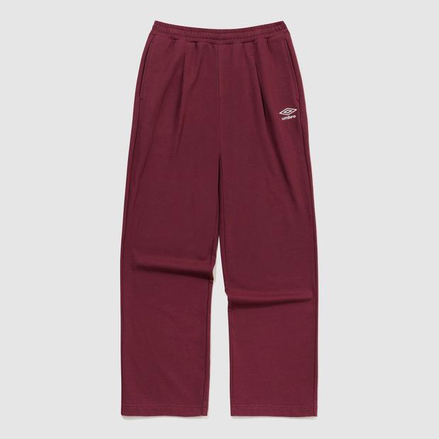 UMBRO Essential Wide Straight Pants Burgundy (Uq323Cfp95) (B Type)