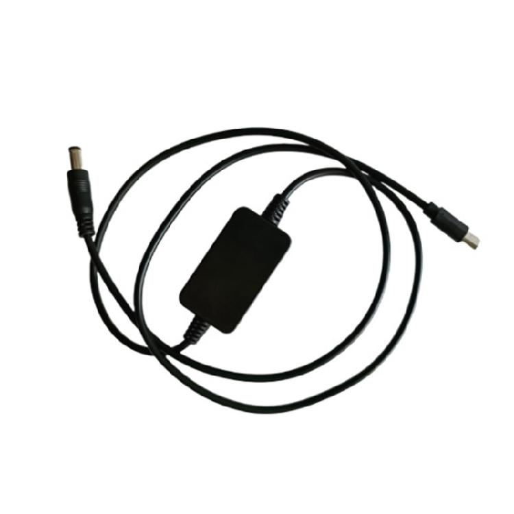 

USB C 5V To 12V Converter Cord With 5.5x2.1mm Output Step Up Connector Cable for Camera Desk Lamp Speaker Headset 1