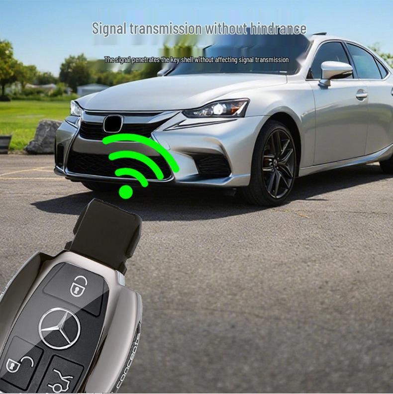 Protective Cover for Mercedes C-Class GLA E260 W204 SLK Old Model Key Shell Remote