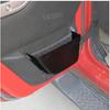 Car Front Rear Door Mesh Pockets Storage Box Organizer Tray for Jeep Wrangler JK 2011-2017 Stowing Tidying Interior Accessories