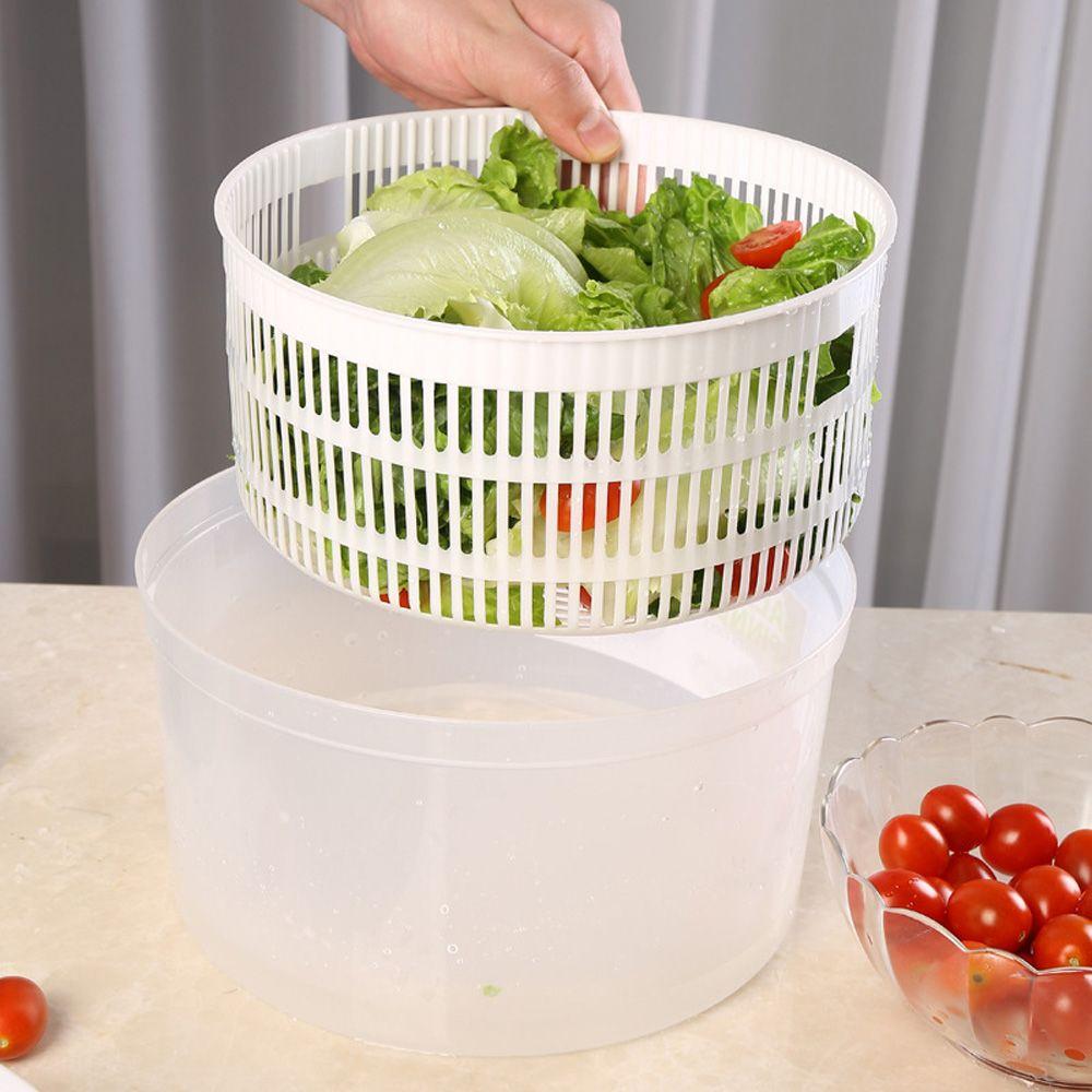 Lettuce Washing Washer Dehydrator Strainer Salad Spinner Kitchen Tool Fruit Basket Vegetable Dryer