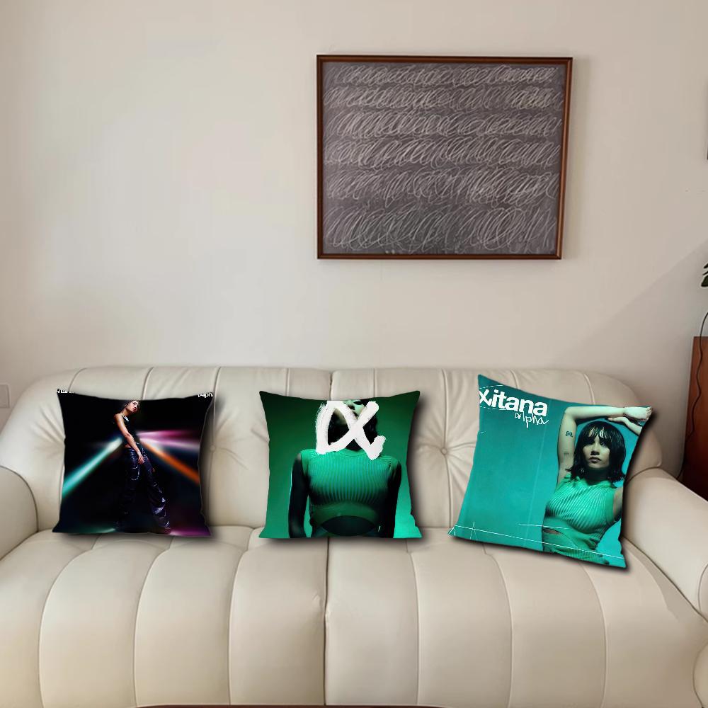 Singer A-Aitana Cushion Cover Living Room Accent Couch Back Support Square Lounge Restful Nap Companion Pillow Case
