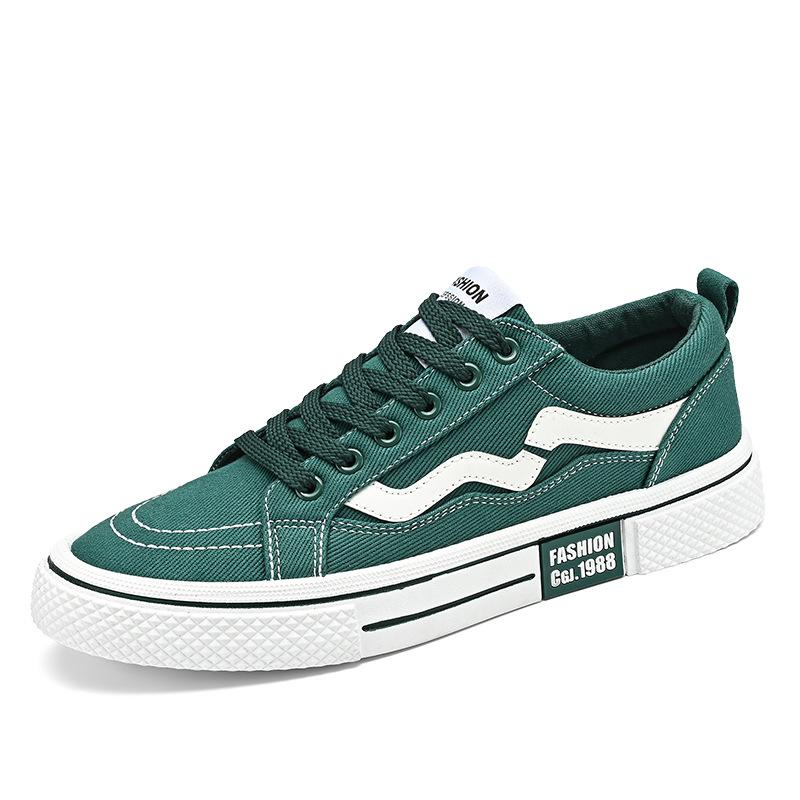 Men's Shoes Four Seasons New Casual Shoes Fashion Low-top Board Shoes Youth Trend Canvas Shoes Korean Version of Student Sports Shoes