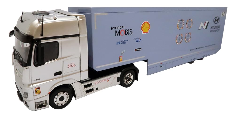 

Kokusai Boeki ixo Scale Actros MP4 WRC Rally Transporter TTR036 1/43 Mercedes-Benz (Finished Model)