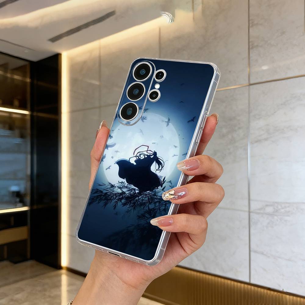 

The Grandmaster- of -Demonic -C-Cultivation Clear Soft Silicone Phone Case forSamsung S25, S24, S21, S22, S23, S30, S20, Plus Samsung S225G