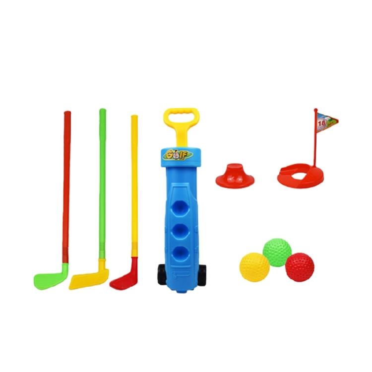 

Family Fun Golf Club Toy 9Pieces With Clubs and Ball For Backyard Garden Play Outdoor Indoor Sport Activity Playset 1