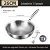German Fish Scale Hammered Pure Titanium Wok - Uncoated Non-Stick Stir-Fry Pan for Induction Cookers.