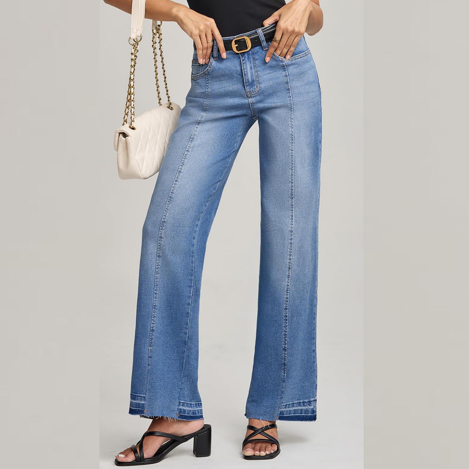 

Женские широкие штаны-багги, спортивные штаны, повседневные осенние брюки с карманами L