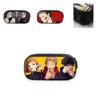Jujutsu Kaisen Pencil Box With Large Capacity For Students And Makeup Essentials