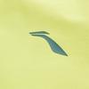 Li-Ning Comfortable Casual Water-Resistant Three-Dimensional Cut Fleece Lined Hooded Zipper Windbreaker Men Outerwear Yellow Green AFDU089-9