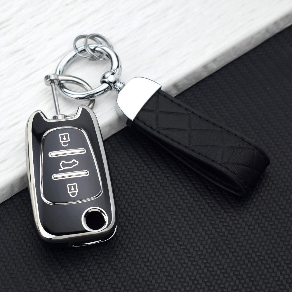 Custodia Copri Chiave Auto in TPU per Hyundai Elantra Accent I30 Ix35 Ix25 I20 Ix20 Per Kia K5 K2 Rio Sportage Soul Optima Ceed Pro Pride