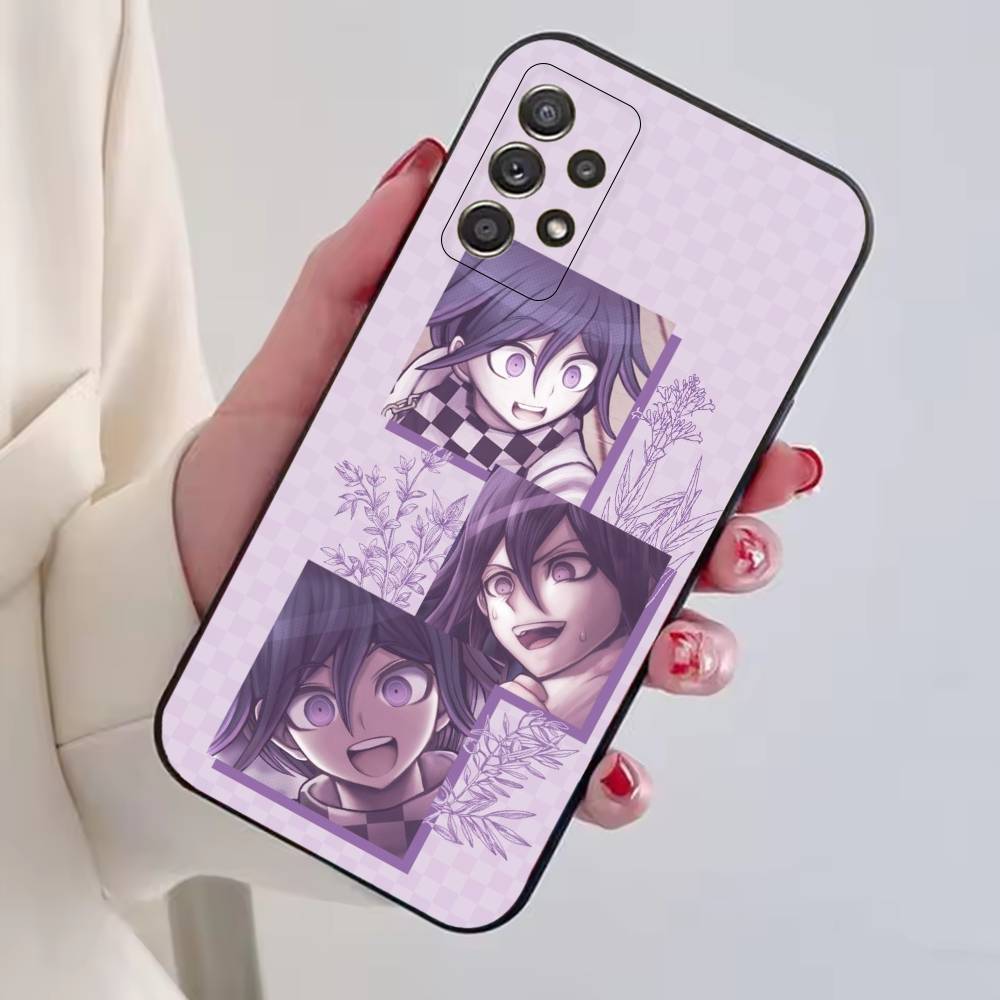 Kokichi Oma Game D-Danganronpa Phone Case For Samsung S25,S24,S21,S22,S23,S30,Ultra,S20,Plus,Fe,Soft Silicone Black Cover
