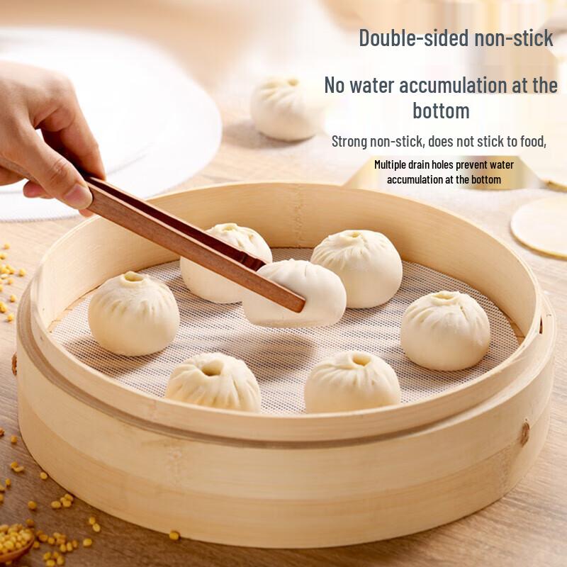 Reusable Round Silicone Steamer Liners