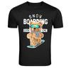 Snow Boarding Extreme Teddy Bear Snowboard Graphic T-Shirt