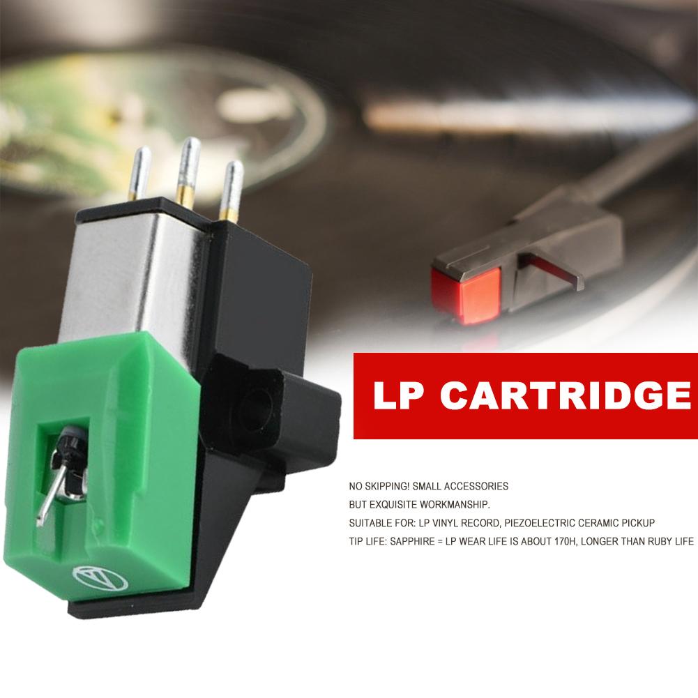 AT95E Moving Magnet Stereo Cartridge Replacement Stylus for Vinyl Record Player Turntable Hi-Fi Audio Quality