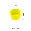 For Better Life 1Pc 6cm Soft Silicone Cup Bottom Sheath Protector Sleeve For Glass Water Tea Bottle Anti Damage Accessories