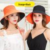 Women's Summer Fisherman Sun Hat with Large Brim and UV Protection, Customizable Logo, Printed Design.
