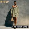 Fashion Summer Spring Long Sleeve Casual Dresses