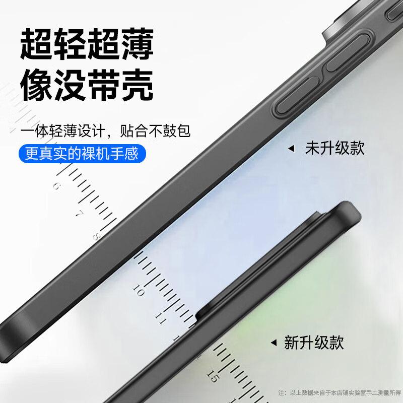 Kulefeng Skin-Like | Anti-FingerprintCase for Vivo S30, Protective Cover for VIVOS30, Full Lens Protection, Ultra-Thin Frosted Soft,, Black