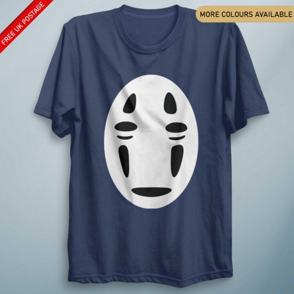 Studio Ghibli Inspired No Face Anime T Shirt Top Funny Cute Gift S