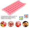 2pcs 36 Grid Ice Mold Removable Lid Ice Cube Maker Stackable Ice Cubes Tray  Kitchen