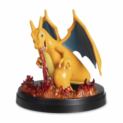 Pokemon TCG: Charizard EX Super Premium Collection (3 Foil Promotional Cards, 1 Card Display Figure, 10 Booster Packs)