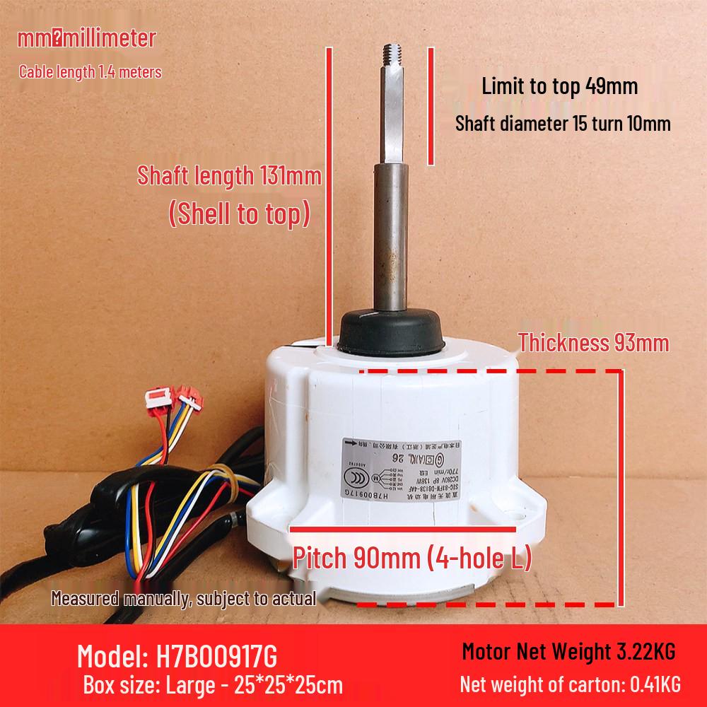 H7B00917G Motor for Hisense Hitachi Outdoor AC Fan