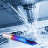 90 Degrees Chamfer End Mill 2 Flute Blue Coating Tungsten Steel Cemented Carbide Router Bit