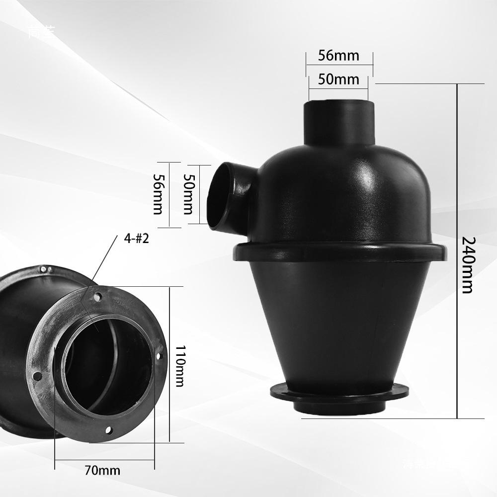 Cyclone Separator Dust Collector: Vacuum Cleaner Filtration Bucket for Dust and Precious Metal Collection