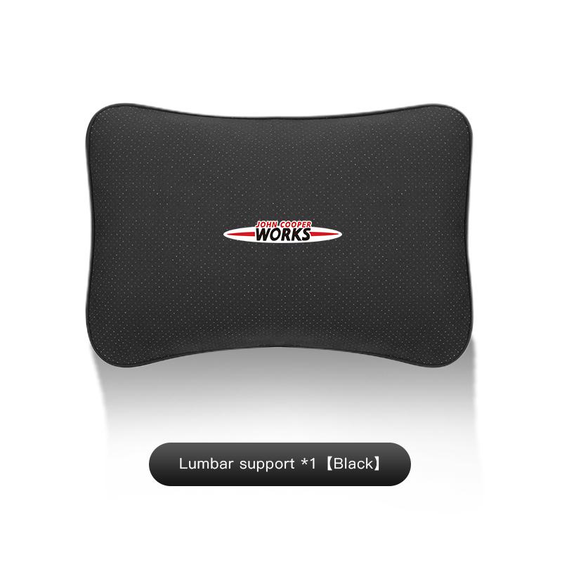 Accessori Supporto Lombare e Poggiatesta in Seta Ghiacciata per Auto MINI Per MINI Cooper One R50 R52 R54 R53 R56 Countryman R60 F55 F56 JCW R58 R59 mjewr55