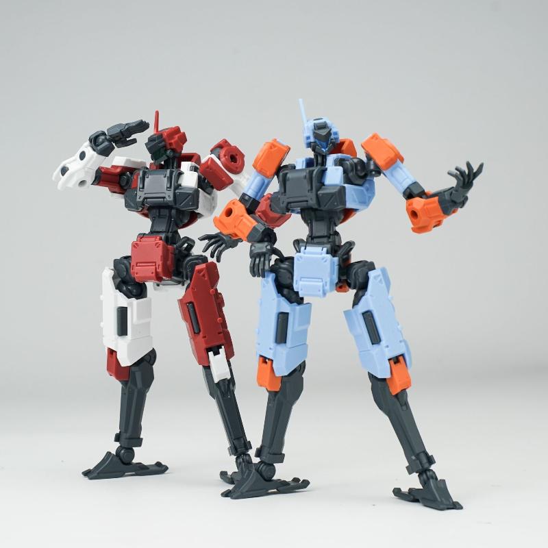 Assembled Mecha Model Toy with Detachable Movable Joints Build Kit for Anime Hobbyists Birthday Present