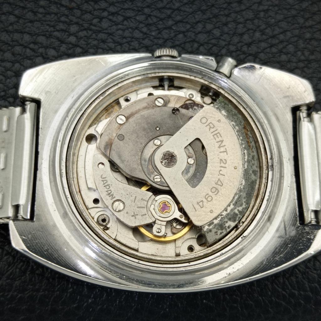 ORIENT AUTOMATIC 46941 VINTAGE JAPAN MENS ORIGINAL DIAL WATCH a704943-1
