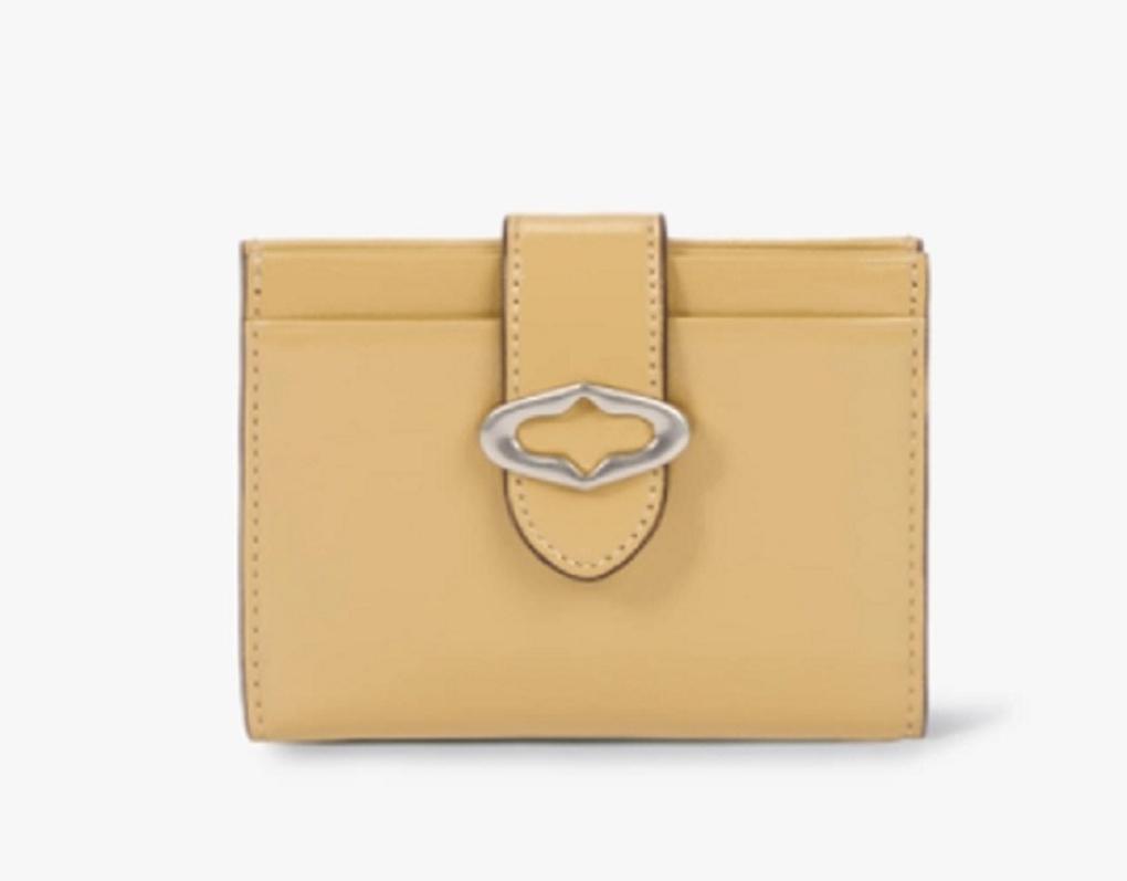 

[ORYANY] Moroccan Snap Slim Card Wallet_Honey OBFPCC07_215