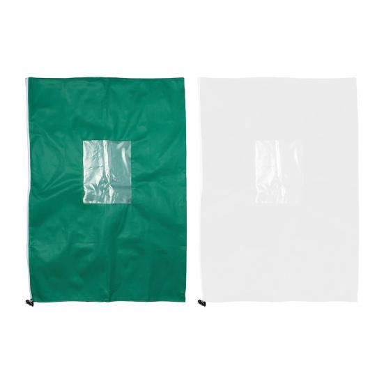Plant Freeze Protection Cover Frost Cover with Window Zipper Drawstring Cover Bag for Plant Winter Protection