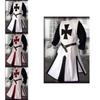 Stylish Medieval Templar Knight Crusader Surcoat Outfit Cosplay Costume