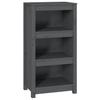VidaXL Bookcase Grey 50x35x97 Cm Solid Pine Wood 821706