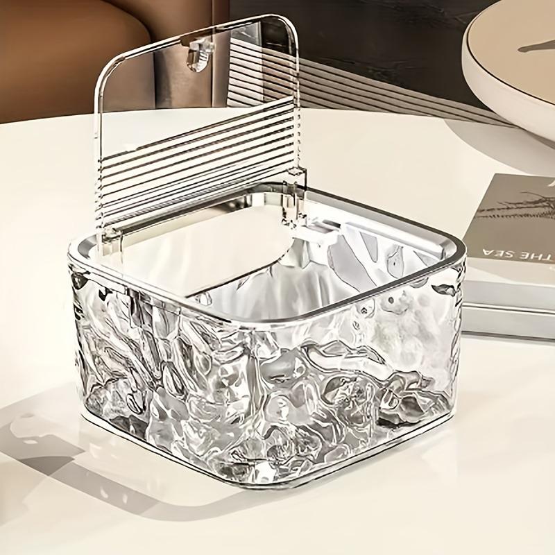 1/2pcs Hair Accessories Storage Box Desktop Transparent Storage Box Multifunctional Storage Box Jewelry Storage Box