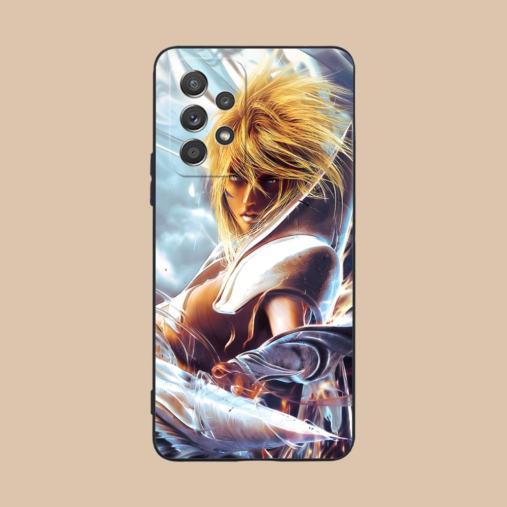 Bleach Tier Harribel Cell Phone Case for Samsung Galaxy M55 54 42 35 34 33 32 23 22 15 14 13 12 F55 5G Colorful Cover Pretty