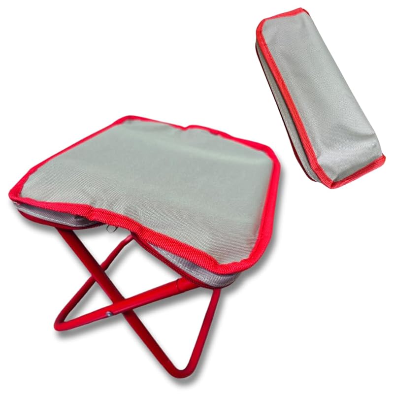 

[APAGAI] Складной стул со встроенным хранилищем, помещается в рюкзак, компактный, легкий, небольшого размера, тонкий, грузоподъемность 100 кг, переноска, мини-уличный стул