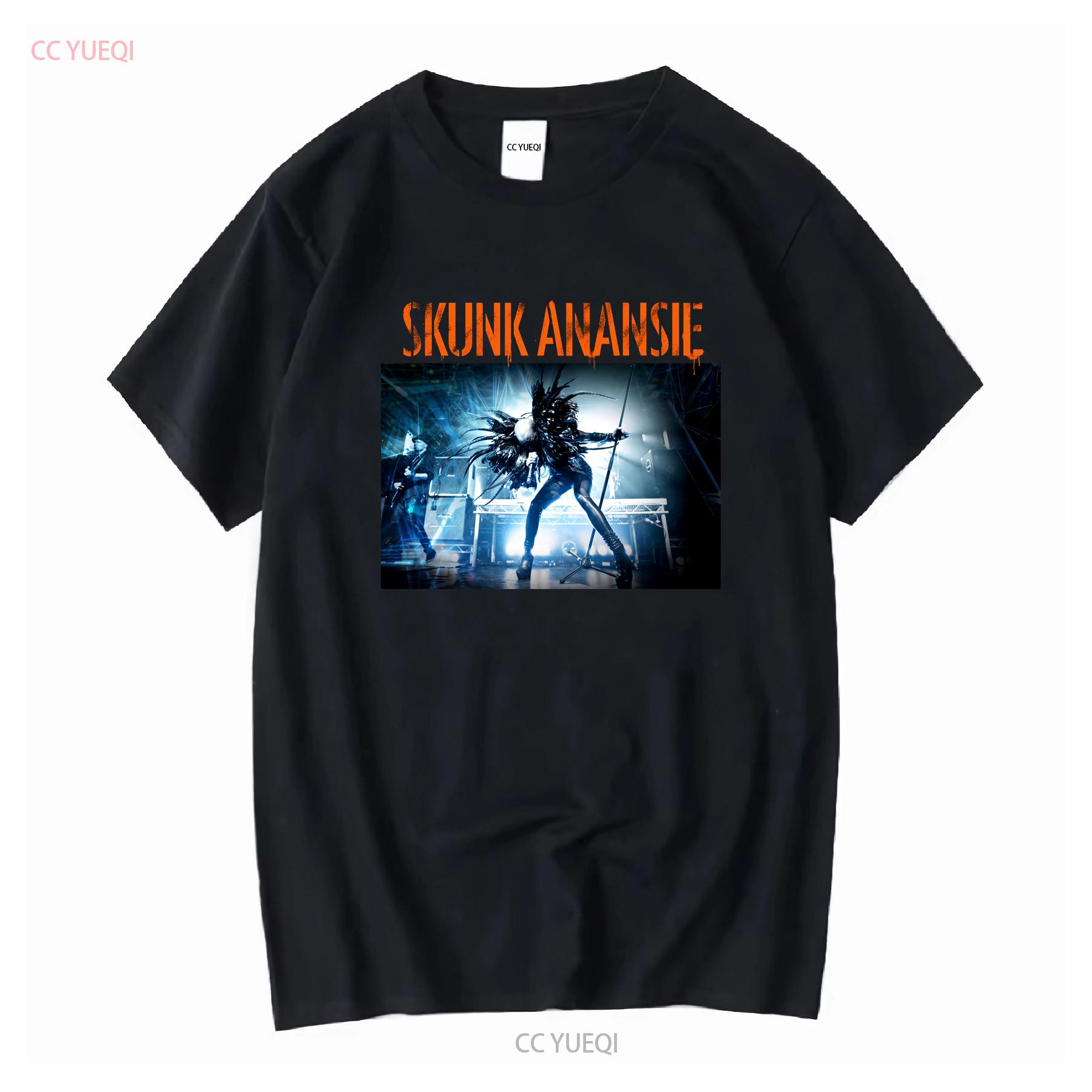 

Skunk Anansie Band On Stage Tour T Shirt Cotton All Size vintage Washed Stylish Versatile Slightly graphic designer clothes 4XL