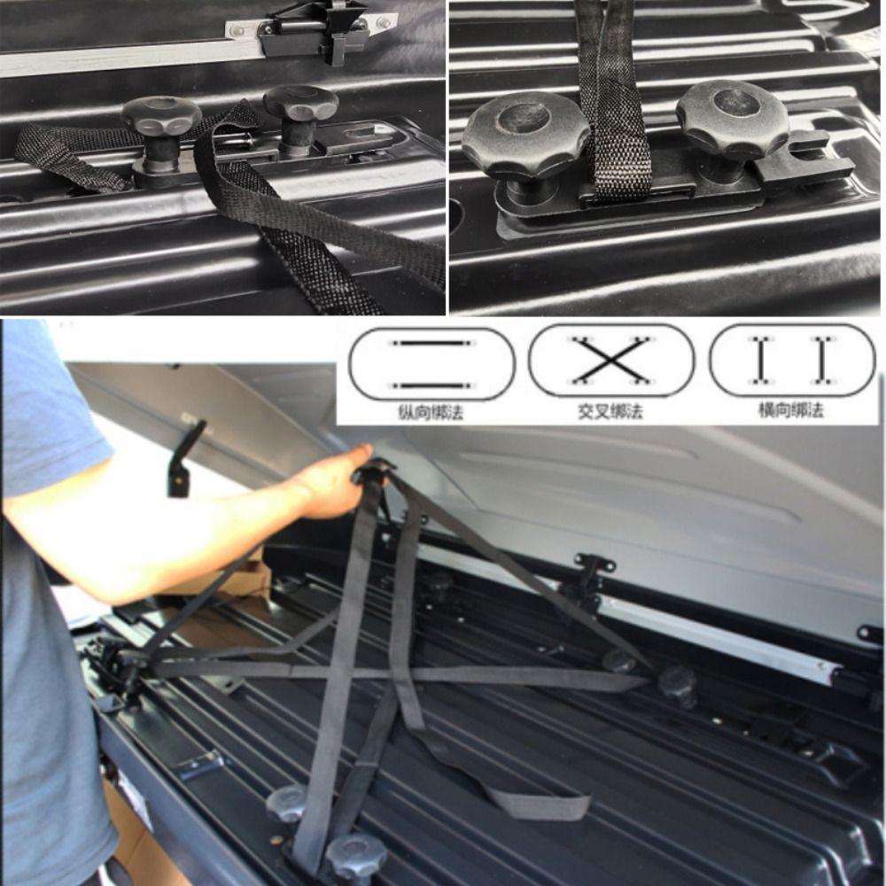 Durable U-shaped Accessory Kit High Hardness Roof Luggage Accessories Mounting Fitting Kit  Travel