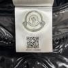Used MONCLER MAYADown Jacket Shiny Black Nylon Mens