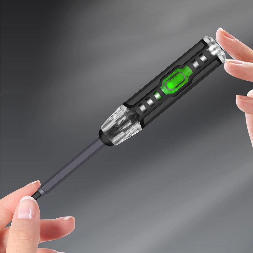 High Brightness Electricity Tester Pen Multifunctional Electricity Tester Screwdriver