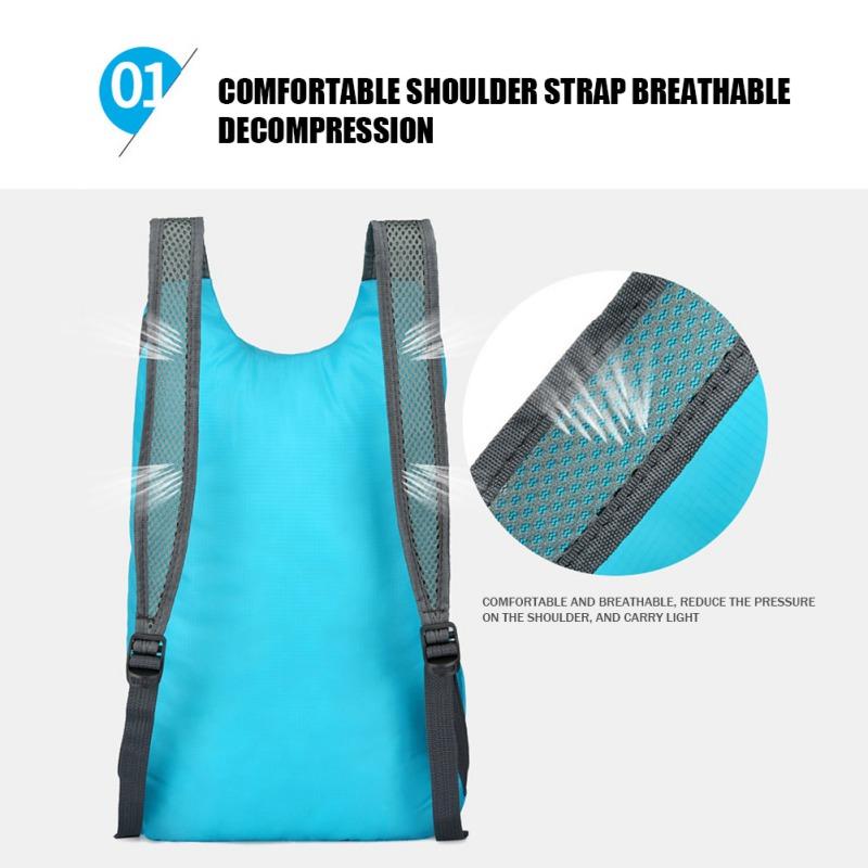 Ultralight Portable Folding Backpack Women Men Outdoor Travel Hiking Backpack