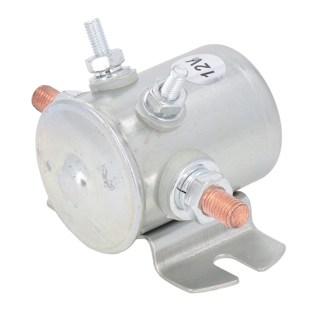 Continuous Duty Solenoid Relay 200A 4.8W 67?703 Solenoid Starter Relay for Car DC12V