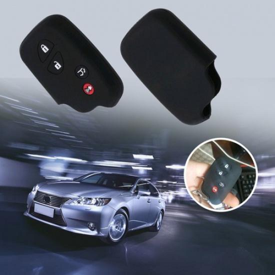 4Buttons Silicone Car Key Fob Cover Shell Case For Lexus ES240 ES350 RX270 RX350