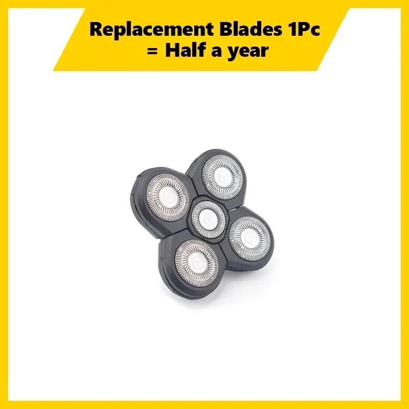 Vervangende scheerkop voor Balder Pro XR7000 XR1500 XR1501 Elektrisch scheerapparaat, Scheermesjes Compatibel met Kale Mannen, Scheermeskop